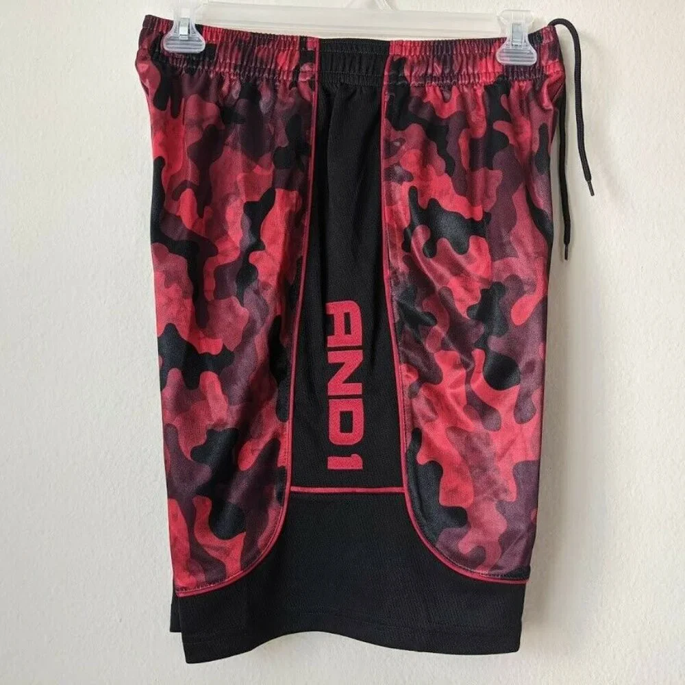 New Mens Basketball Shorts by And1.**Elastic Waist Size L.